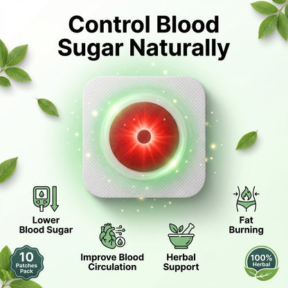 Blood Magnetic Sugar control Patches (10+10)
