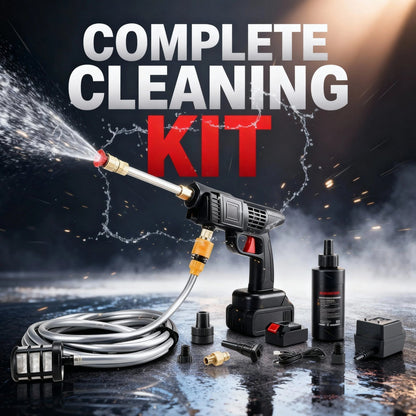 Portable High Pressure Washer Gun With 48 V Lithium Battery